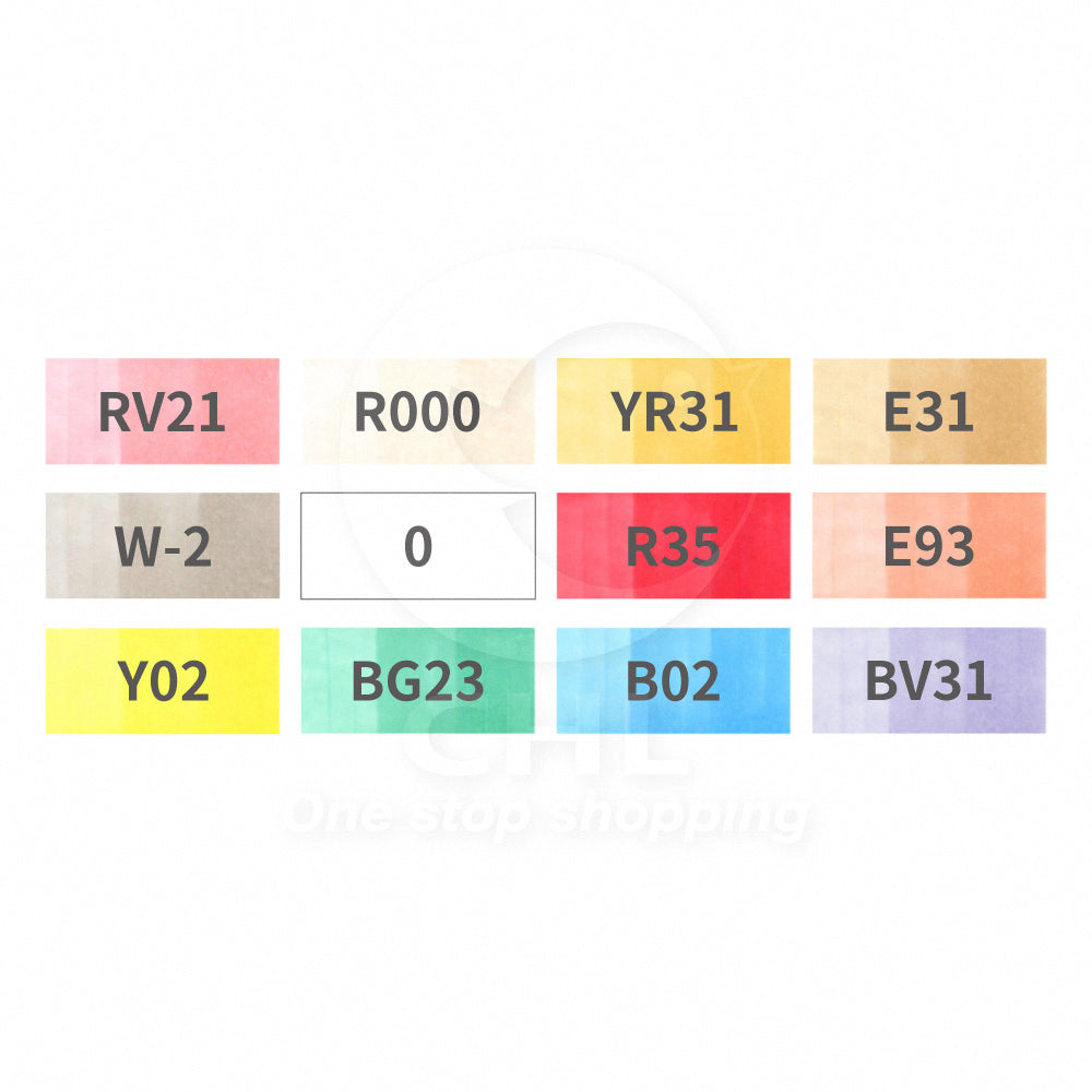 COPIC CIAO 12 color marker set starter set recommended for beginners