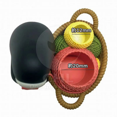 Japanese Spirited Away Kaonashi Stamp Storage Stand Key Small Item Storage Classic Scene Reproduction Doll