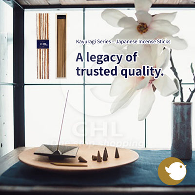 Kayuragi Series – Japanese Incense Sticks (40 Sticks)