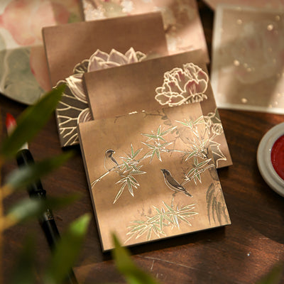 Mr. Paper Chinese Style Hot Stamping Notepad – Vintage Aesthetic & Cultural Elegance