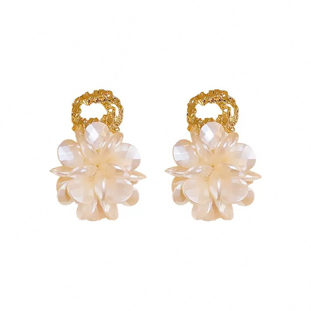 Korean style, high-end earrings, European and American style, simple, trendy, elegant, light luxury