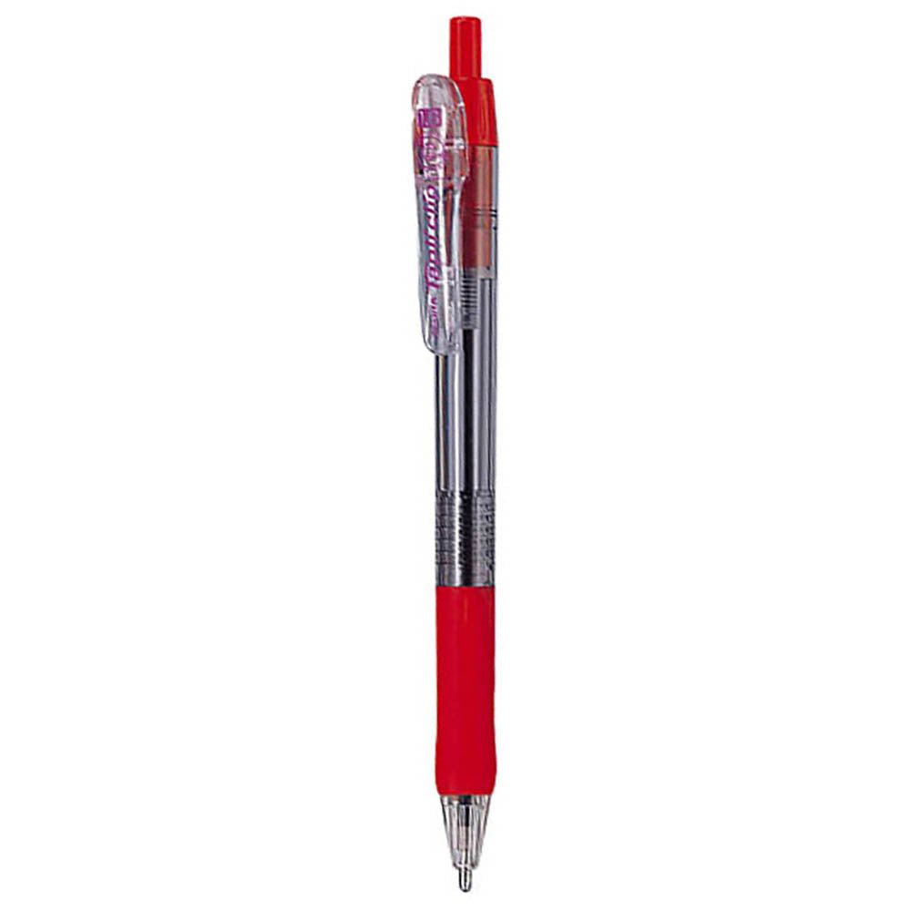 Zebra BNU5-BK Oil-Based Ballpoint Pen – 1.6mm Extra-Bold Tip with Tapliclip Clip | Made in Japan