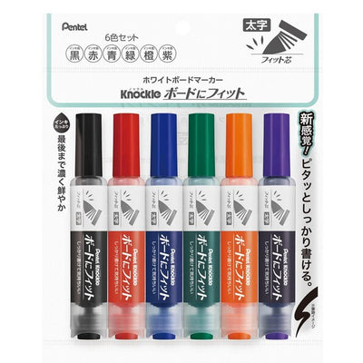 (Pre-Order) PENTEL Fits knockle Board (Fit Core/Bold) 3mm~6.5mm whiteboard marker EMWL5BF EMWL5BF6ST