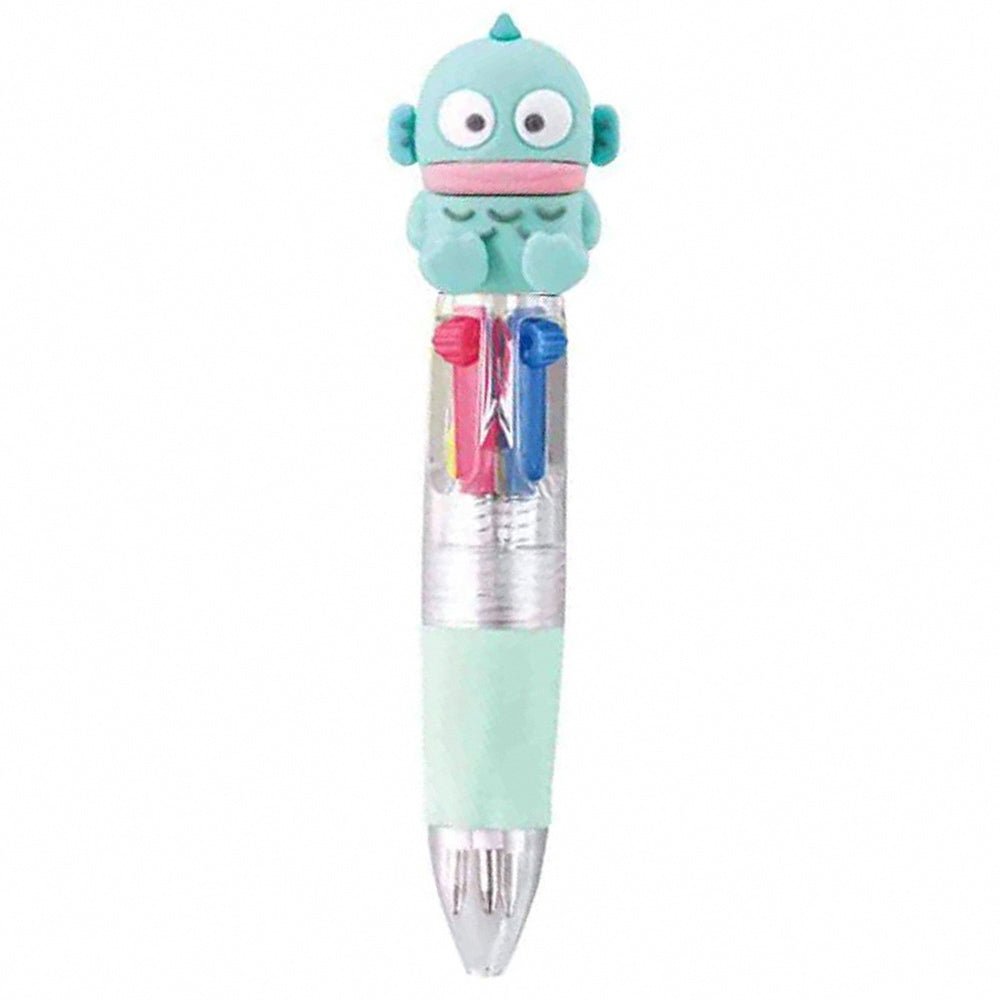 Sanrio 4-color mini ballpoint pen 0.5mm Super popular character small and cute Hello Kitty Kuromi Cinnamoroll Hangyodon