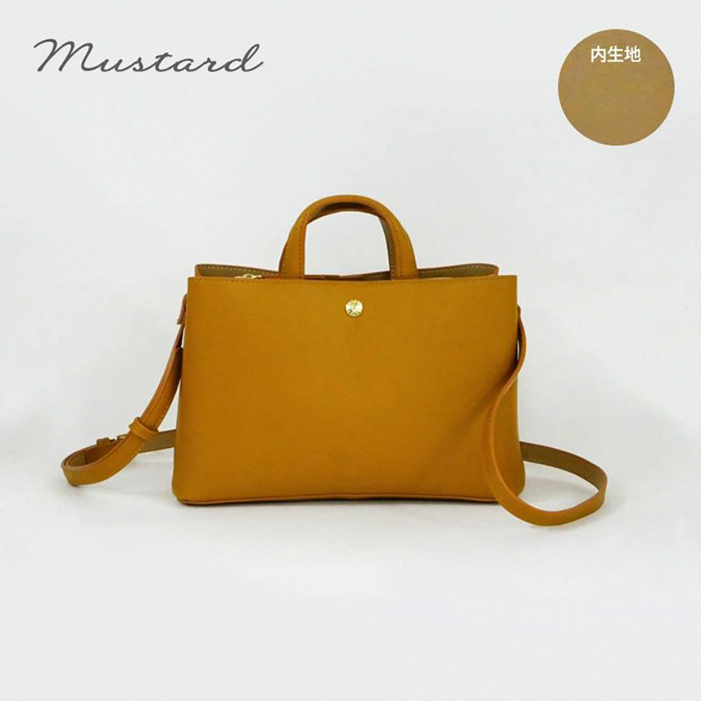 Legato Largo multifunctional leather shoulder bag, elegant small French cross-body, rainproof, anti-fouling, storage bag, fashionable retro, wallet and functional shoulder bag