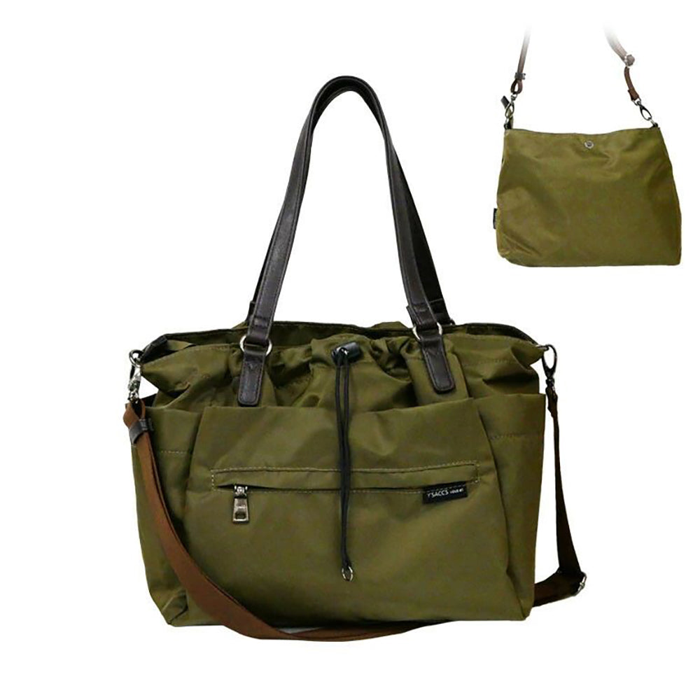 Isaac 3way bag Backpack Crossbody Handbag Easy to wear Waterproof Multi-pocket design Casual bag