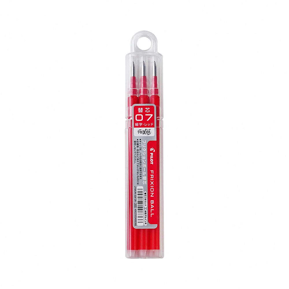 Pilote lfbkrf30ef frixion monochrome effacer le stylo magie effacer la recharge de stylo 0,5 mm 3 groupes