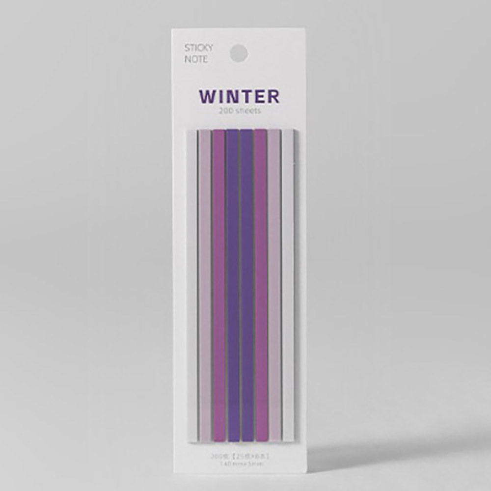 Transparent ultra-fine fluorescent marker color waterproof sticky notes learning office small things