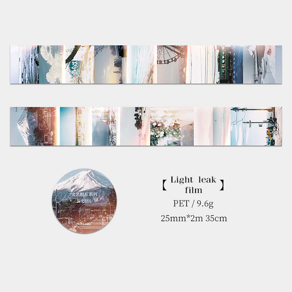 Mo·card Literary Film Series PET Tape Retro Film Transparent Handbag Decorative Sticker