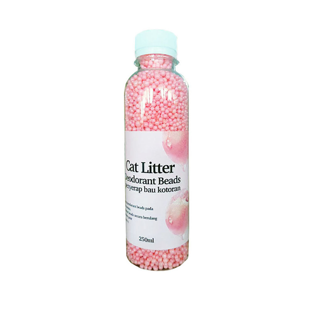 Cat litter deodorizing beads, suitable for all kinds of cat litter, odor-cleaning factor, deodorizing crystals, various fragrances, 250ml activated carbon, for furry children, pet supplies