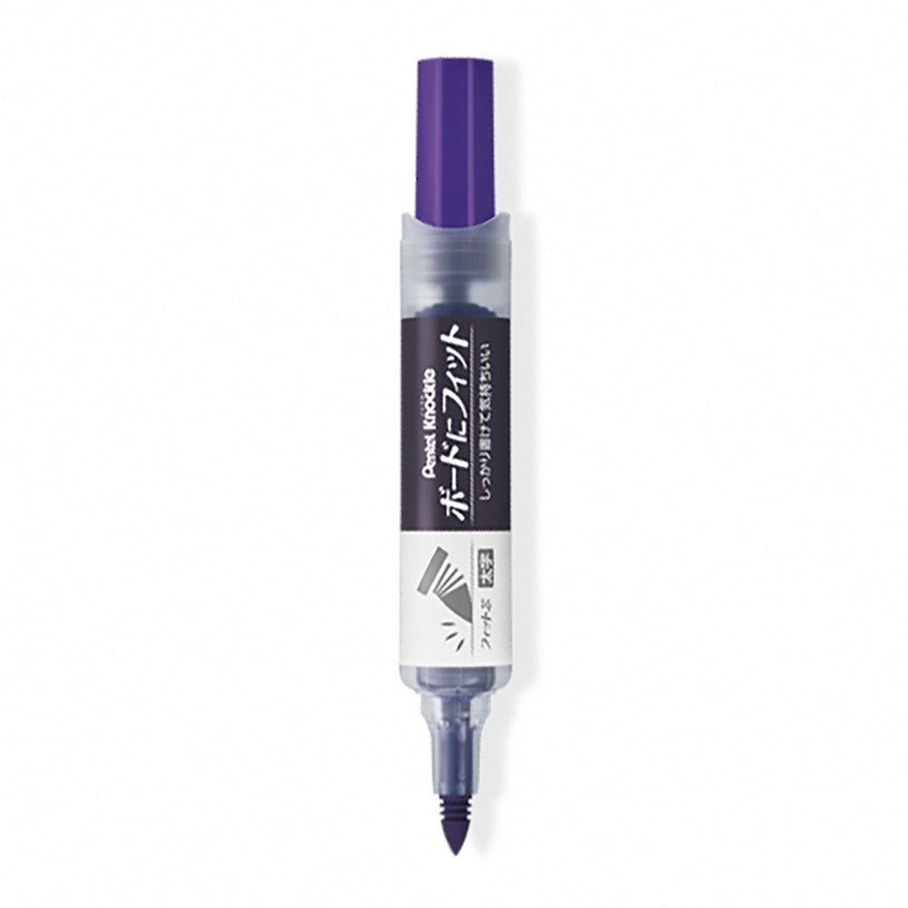 PENTEL KNOCKLE EMWL5BF6ST straight-liquid whiteboard pen Medium Bold round-head elastic pen tip for meetings, offices, and classes