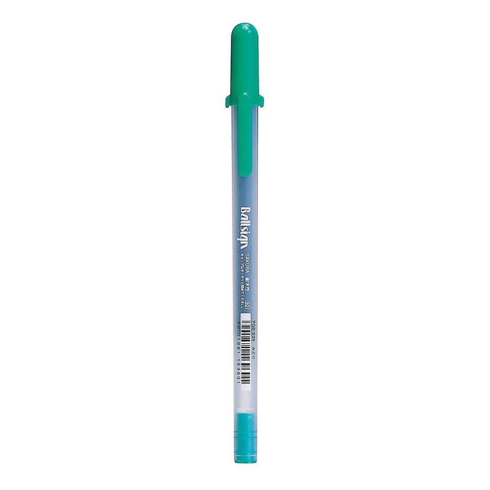 Sakura Ballsign Waterproof Gel Pen – 0.6mm Smooth Fine Tip | Water-Resistant Pigment Ink