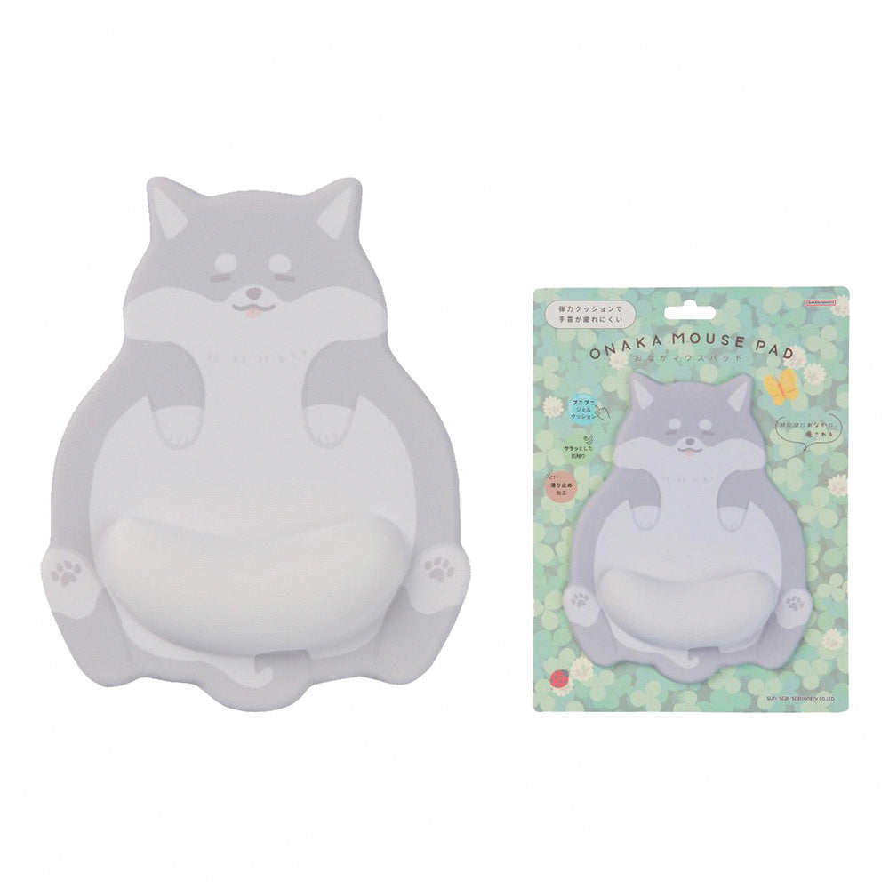 SUN-STAR Japan ONAKA Mouse Pad – Cute Animal Series