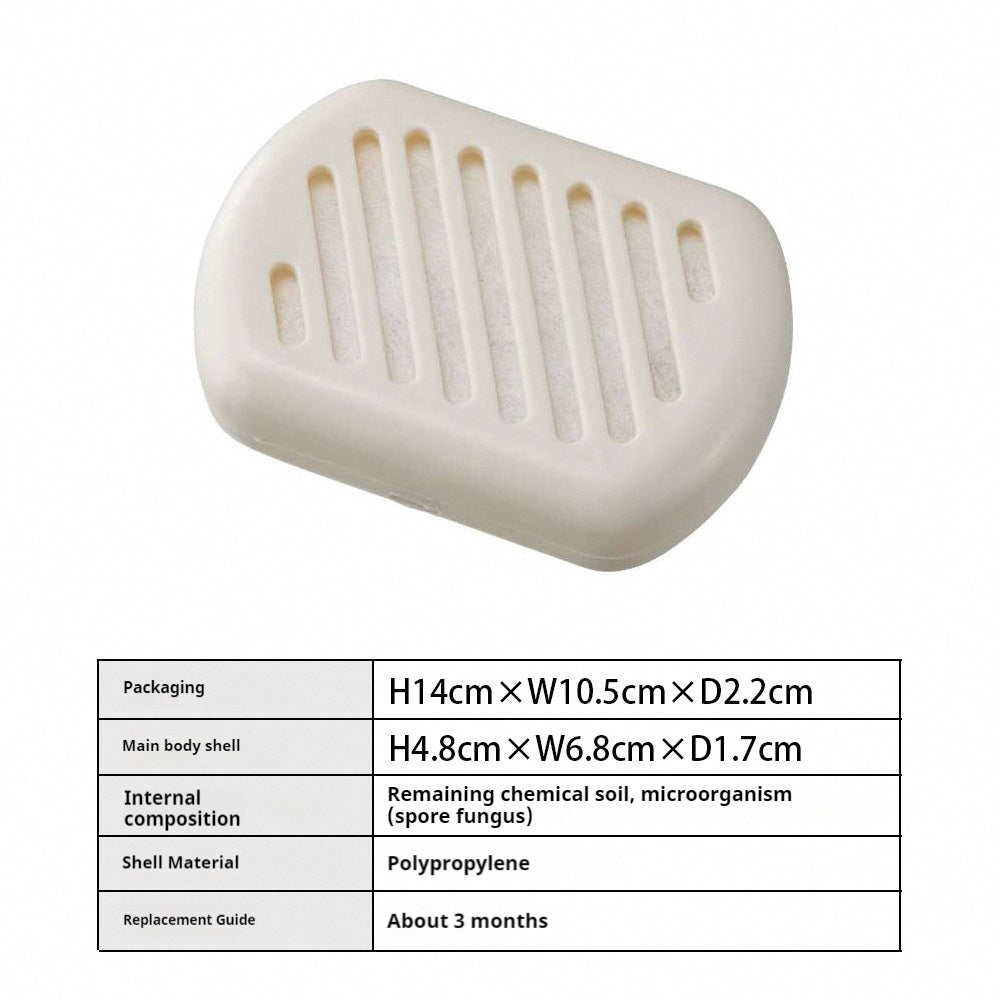 Power Bio trash can odor microbial antibacterial trash can dust removal box deodorization anti-odor hygiene box bathroom corner safe, reliable, beautiful and long-lasting