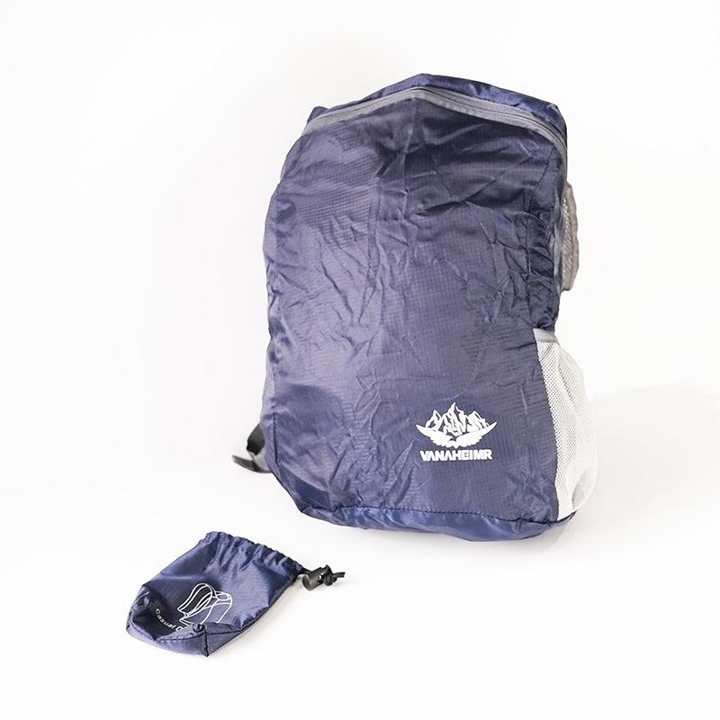 Colorful Folding Bag Lightweight Waterproof Backpack Outdoor Travel Large Capacity Sports Backpack Mountain Climbing Travel Navy Blue / Rose Red AC-040003 - CHL-STORE