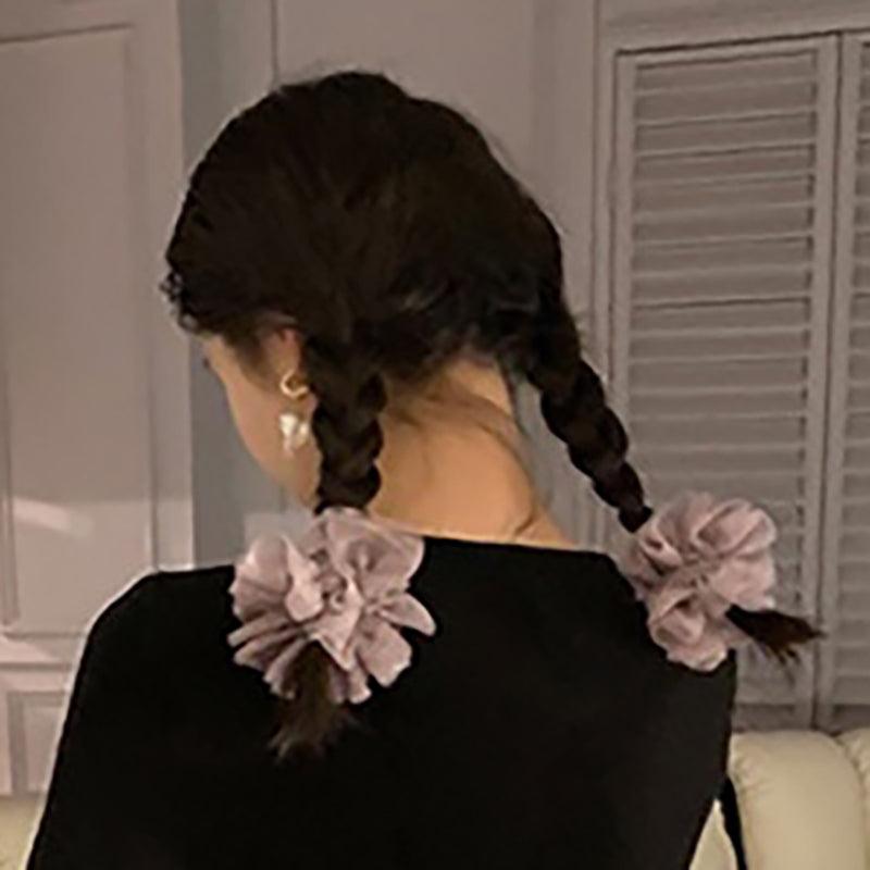 Lace Mesh Polka Dot High Elastic Hair Ties Variety and Multicolor Beauty Salon Fashion Accessories Net Beauty Fairies Small Lifestyle Items - CHL-STORE