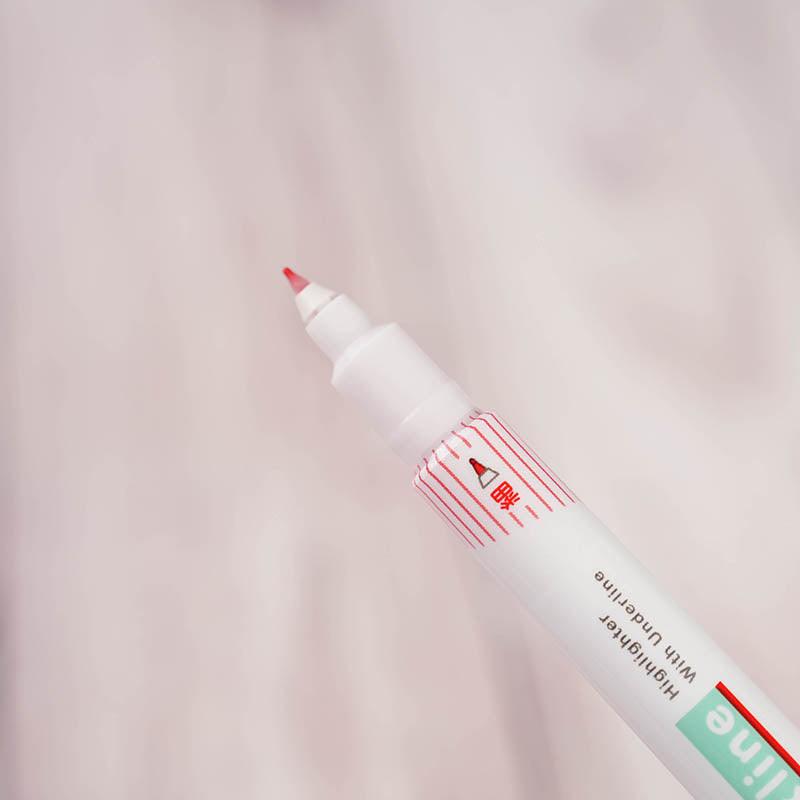 Sakura Mixline Two-color Underline Highlighter Double-ended Marker Vuk-T Highlight Notes Underline - CHL-STORE