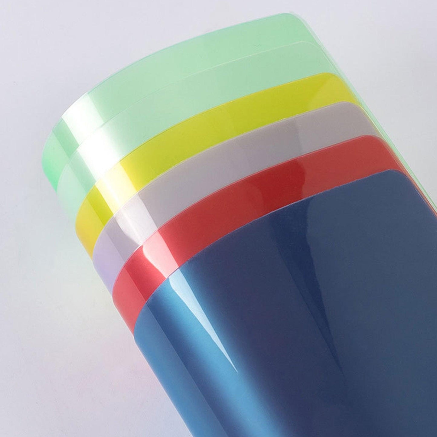 A4 color transparent L-shaped file folder NP-070053 - CHL-STORE