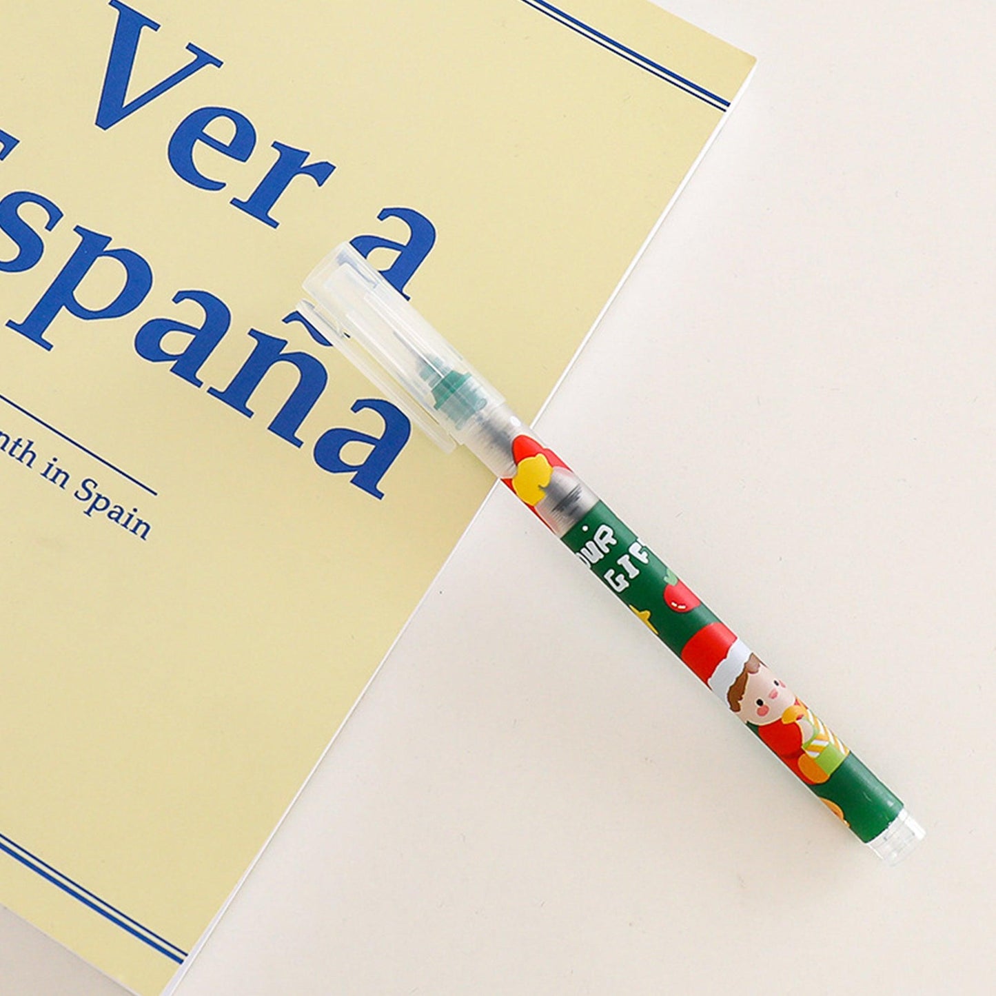 Ballpoint Pen Christmas Set Cartoon Snowman Reindeer Christmas Tree Santa Claus Children Student Office Black Gel Ink Stationery Accessories NP-010019 - CHL-STORE