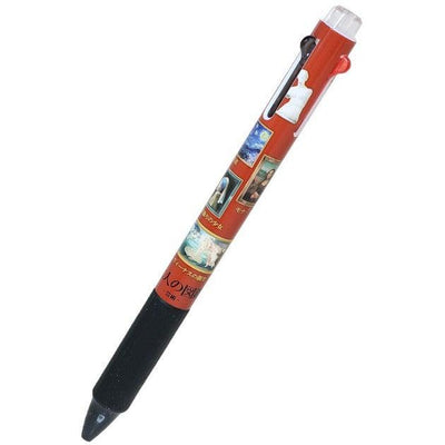 Ballpoint Pen KAMIO Pentel Adult's Illustrated Book Vicuna Feel 0.7mm Two-color Egyptian Art Tit Stone Age Collection Limited Item Stationery Student Office School Writing 20840 - CHL-STORE