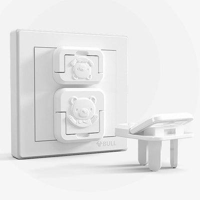 Child safety socket protection cover dust cover 2 holes LI-030006 - CHL-STORE