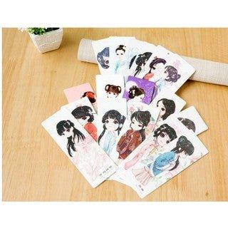 Chinese Palace Style Q version Girl Retro Classic Hanfu Bookmark Bookmarks Decoration NP-HEZQA-904 - CHL-STORE