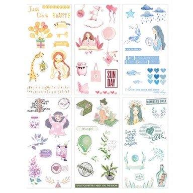 Watercolor Style Animal Stickers - Practical, Beautiful, Washi Paper –  CHL-STORE