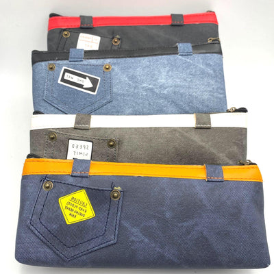 Creative Large Capacity Good Storage Extended Denim Pencil Case Denim Storage Bag Pencil Case Random Shipment - CHL-STORE