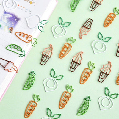 Creative Mini Cute Vegetable and Fruit Shape Paper Clip Folder Bookmark NP-070026 - CHL-STORE