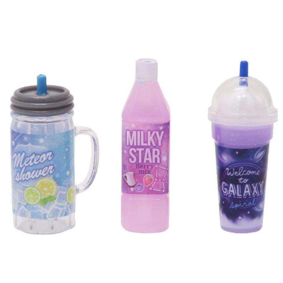 CRUX 5505 Cute Beverage Pen Caps Refreshing Drinks Milk Fruit Coffee Pencil Cap Set 3pcs - CHL-STORE