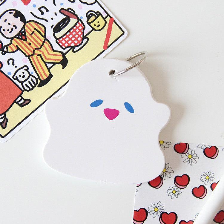 Cute cartoon circle note notepad note paper MEMO NP-030014 - CHL-STORE