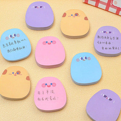 Cute Expression Bean Message Note n times - CHL-STORE