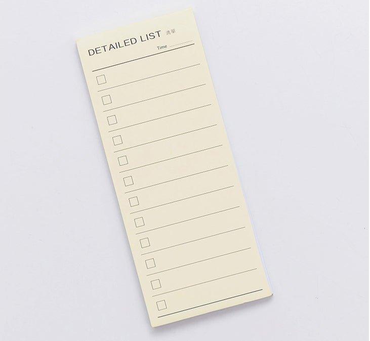 Day-Week-Month List Planning Notes Calendar Memo NP-000131 - CHL-STORE