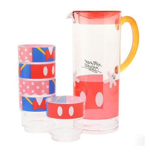Disney Mickey Mouse, Minnie Mouse and Donald Duck Drinking Glass