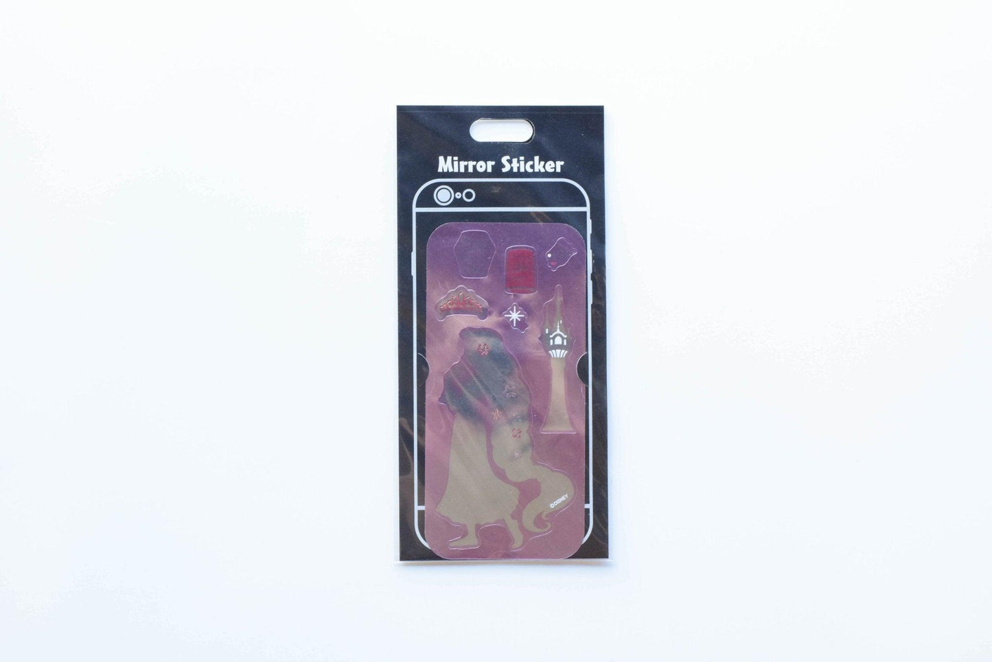 Disney DS4936313687644 Limited Rapunzel Mirror Shiny Phone Decorative Stickers Mirror Stickers Phone Stickers - CHL-STORE
