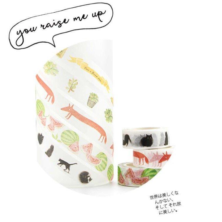 Infeel.me Japanese Washi Tape Decorative Tape Suikaki Series NP-000037 - CHL-STORE