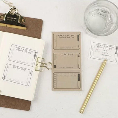 Infeel.me retro Morandi color Simple Sticky note notes NP-H7TAY-0329 - CHL-STORE