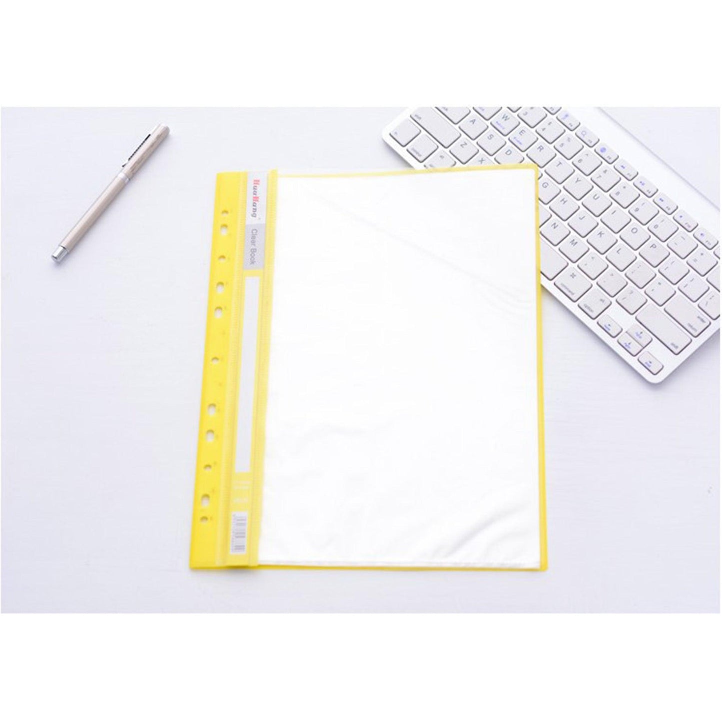 Information Bag Insert 11 Holes A4 Size Transparent Folder Storage Bag 20~100 Pages (Random Shipment) NP-070057 - CHL-STORE