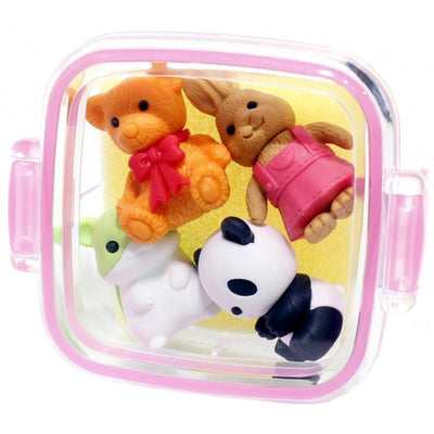 IWAKO Animal Shape Eraser Animal Wipe Animal Eraser Eraser Wipe ER-981073 - CHL-STORE