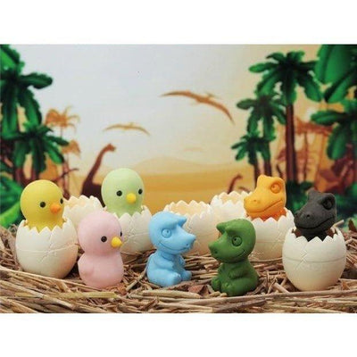 IWAKO ER-TAM001 Yellow Chick Eggshell Chicken Modeling Non-toxic Environmental Eraser - CHL-STORE