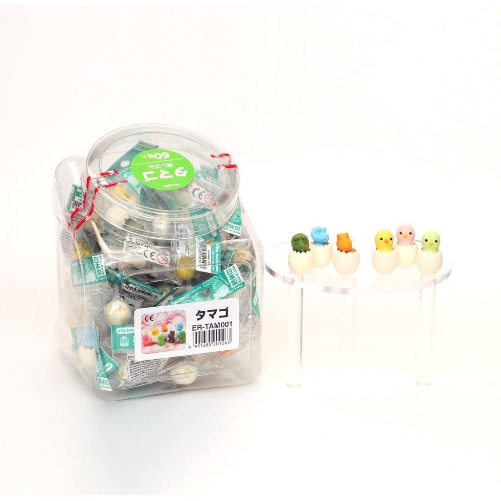 IWAKO ER-TAM001 Yellow Chick Eggshell Chicken Modeling Non-toxic Environmental Eraser - CHL-STORE