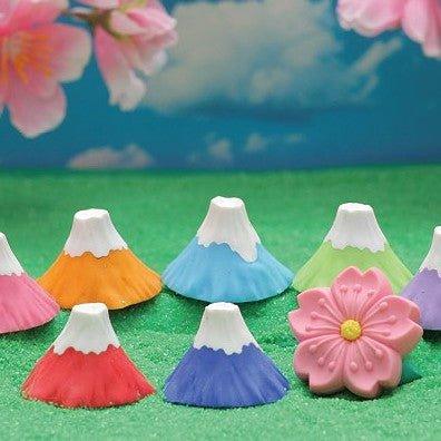 IWAKO Japan ER-FUJ003 Mount Fuji Cherry Blossom Series Environmentally Friendly Non-toxic Eraser Single Random Shipment - CHL-STORE
