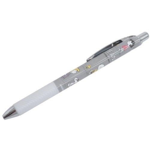 KAMIO x PENTEL ENERGEL 0.5MM Snoopy Grey Black Ink Gel Pen 201564 - CHL-STORE