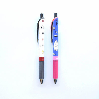KAMIO x PENTEL ENERGEL cartoon pattern Snoopy Lulumi 0.5MM thick shaft black ink gel pen cartoon pen - CHL-STORE