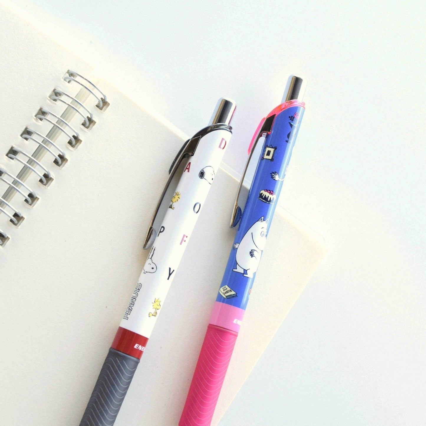 KAMIO x PENTEL ENERGEL cartoon pattern Snoopy Lulumi 0.5MM thick shaft black ink gel pen cartoon pen - CHL-STORE