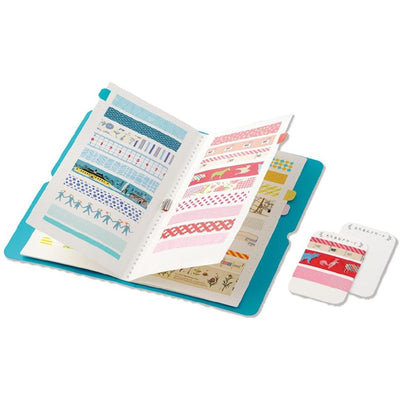 KING JIM Masking tape Collection Booklet Paper Tape Packing Sheet NO.2982 NO.2981 NO.2980 - CHL-STORE