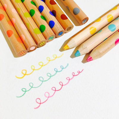 KOKUYO MIX KE-AC1 two-color pencil color pencil 10 sets colored pencils with sharpening tool - CHL-STORE