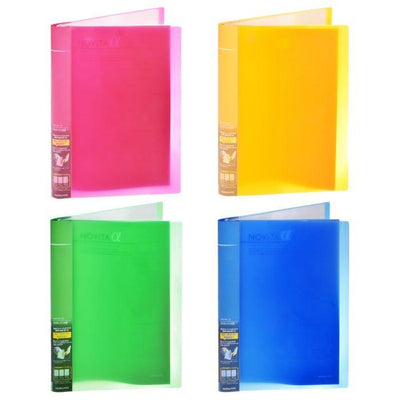 KOKUYO RA-N NOViTA её?combined folder A4 with 24 inner pocket pages Functional inner pocket page - CHL-STORE