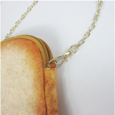 Korea Funny and cute creative poached egg toast chain shoulder messenger bag small bag NP-020002 - CHL-STORE