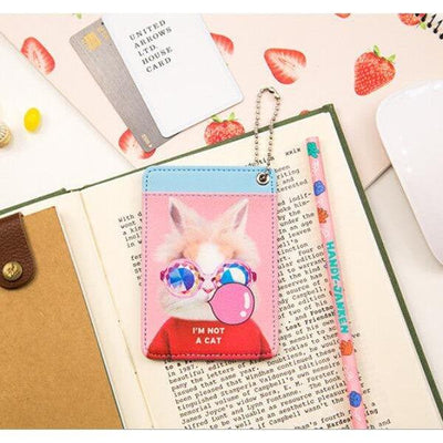 Korean Cute Cartoon Animal Card Holder ID Card Holder ID holder NP-HXTQA-101 - CHL-STORE
